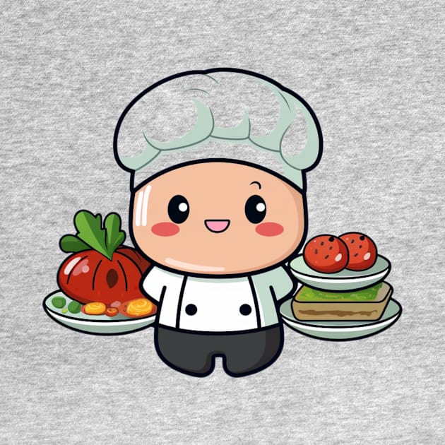 kawaii bento sushi T-Shirt cute  funny by nonagobich